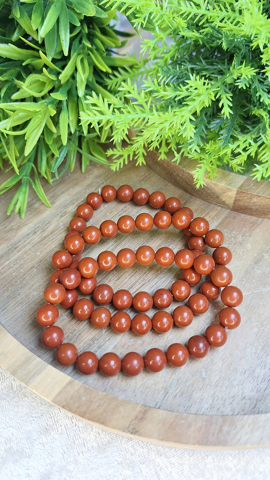 Red jasper bracelet