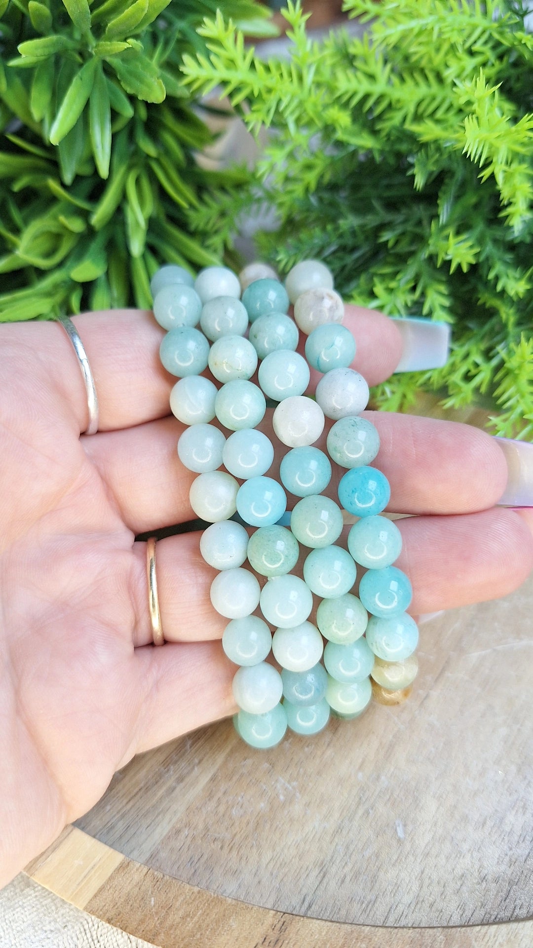Carribean calcite bracelet