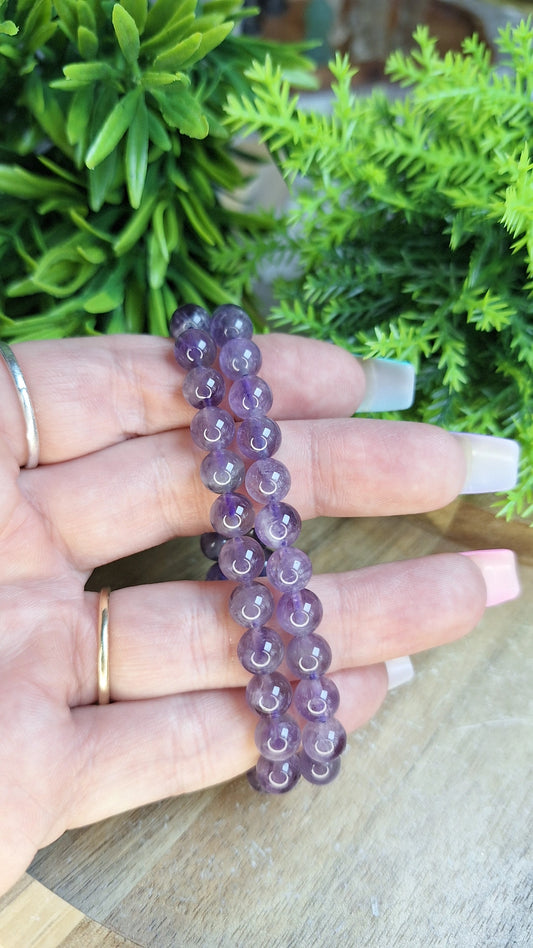 Amethyst bracelet