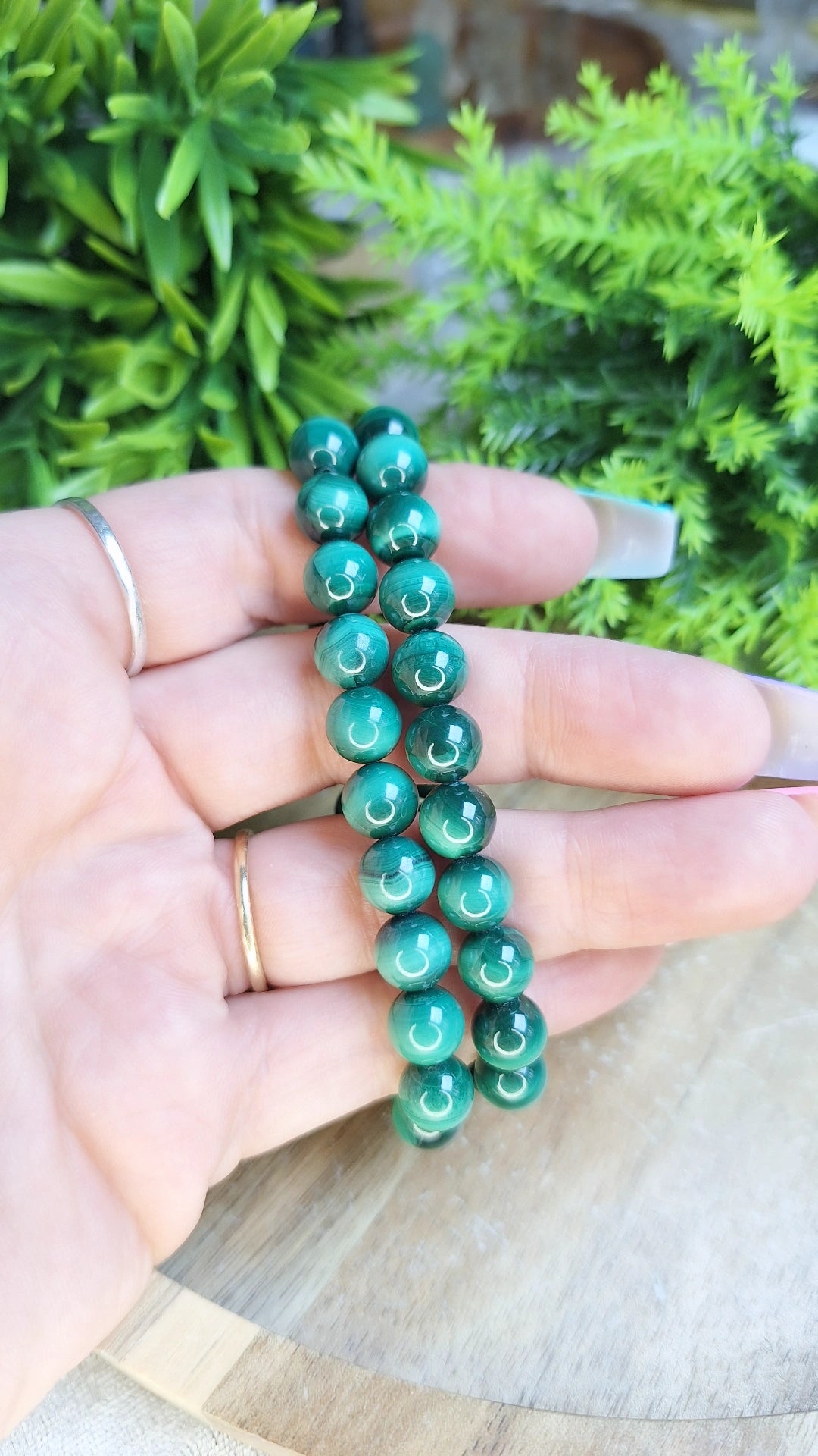 Malachite bracelet