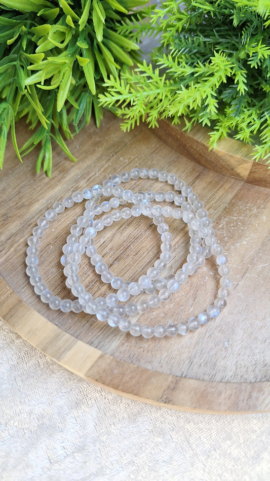 Rainbow moonstone bracelet
