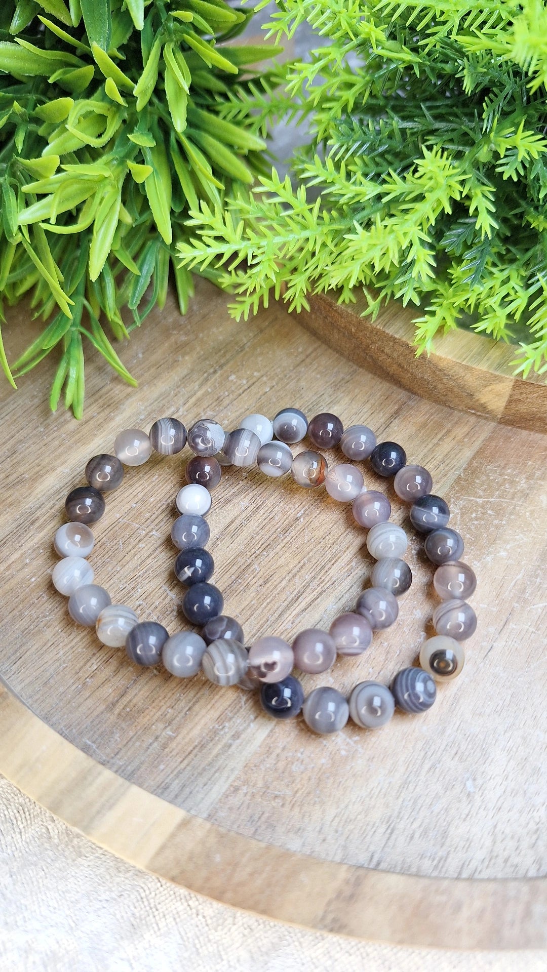Botswana agate bracelet