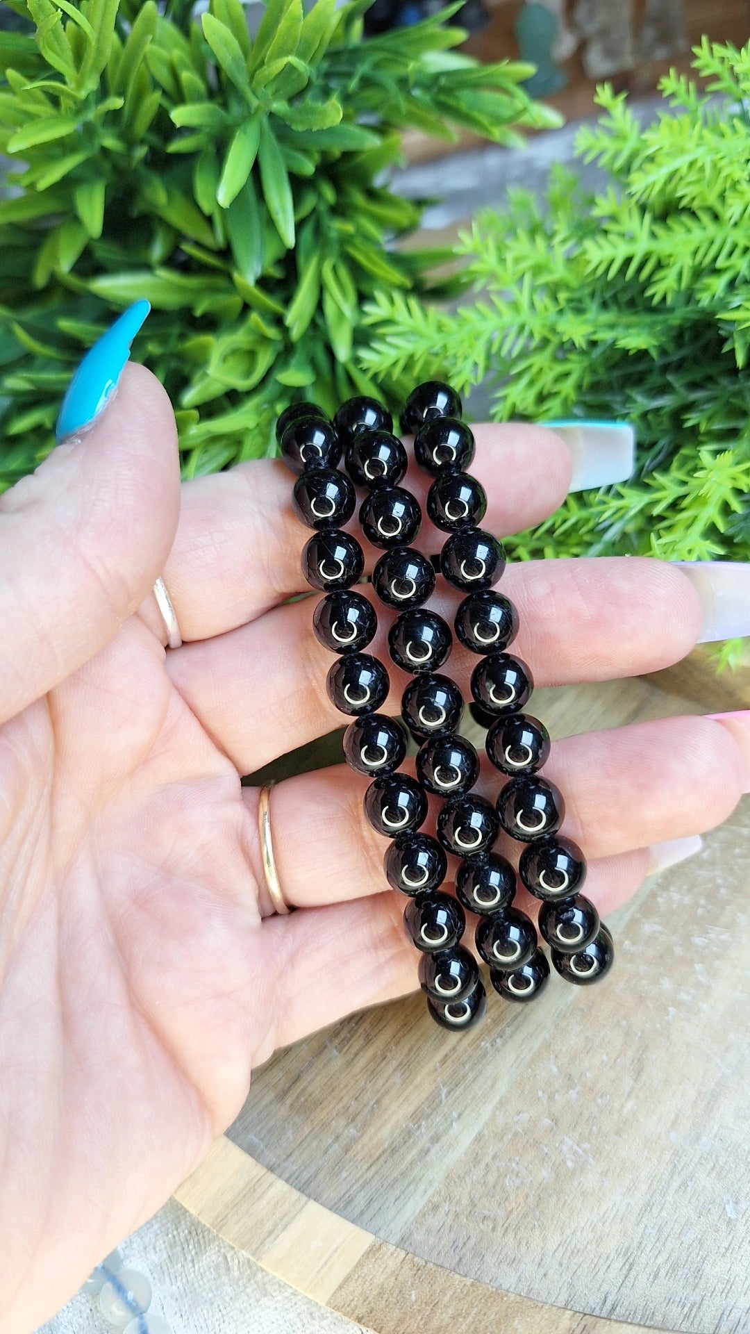 Black tourmaline bracelet