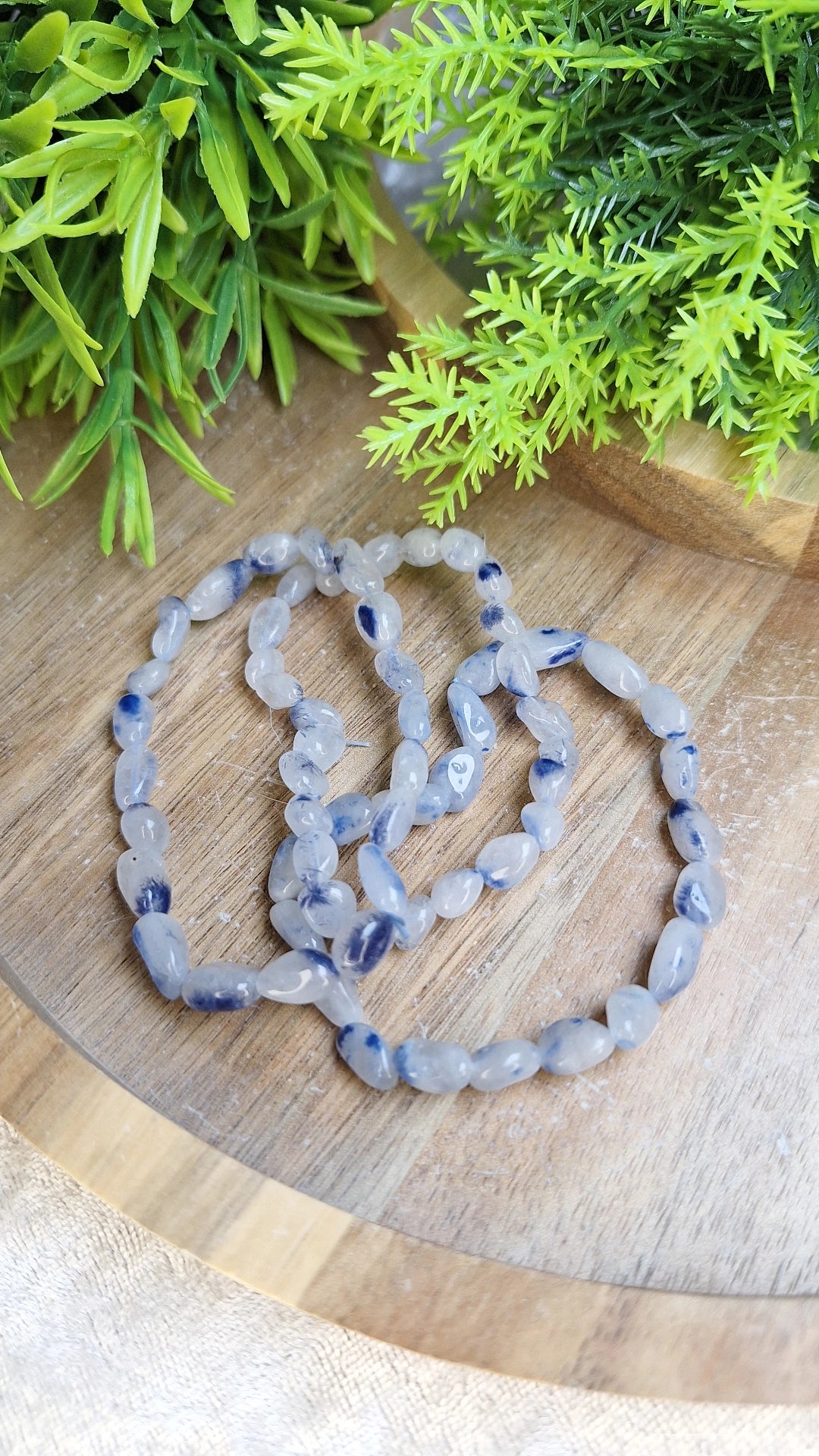 Dumortierite bracelet