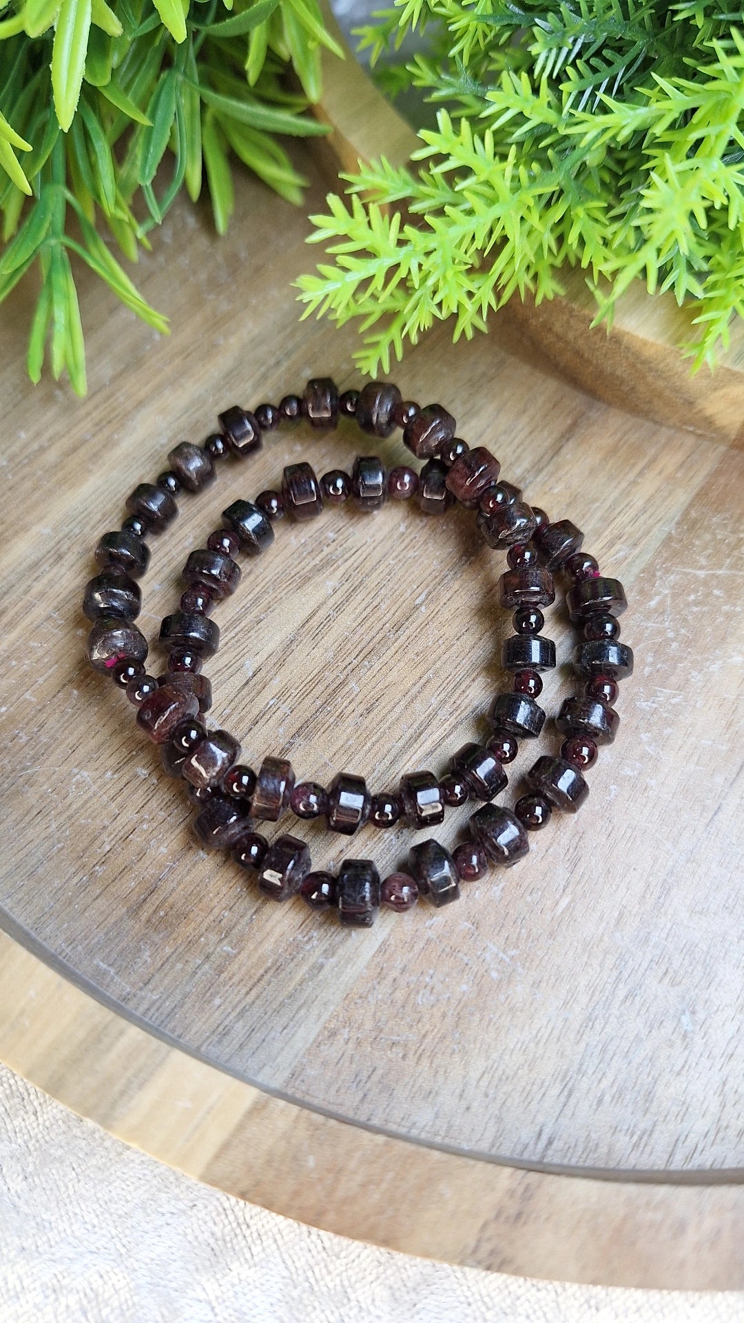 Garnet bracelet