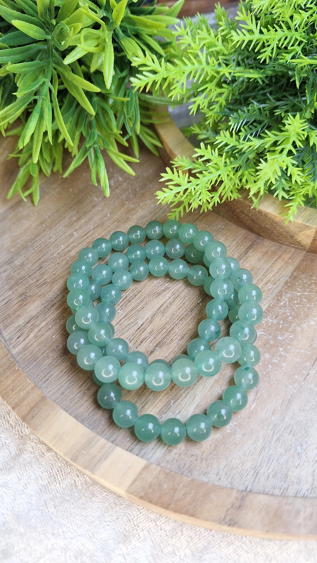 Green aventurine bracelet