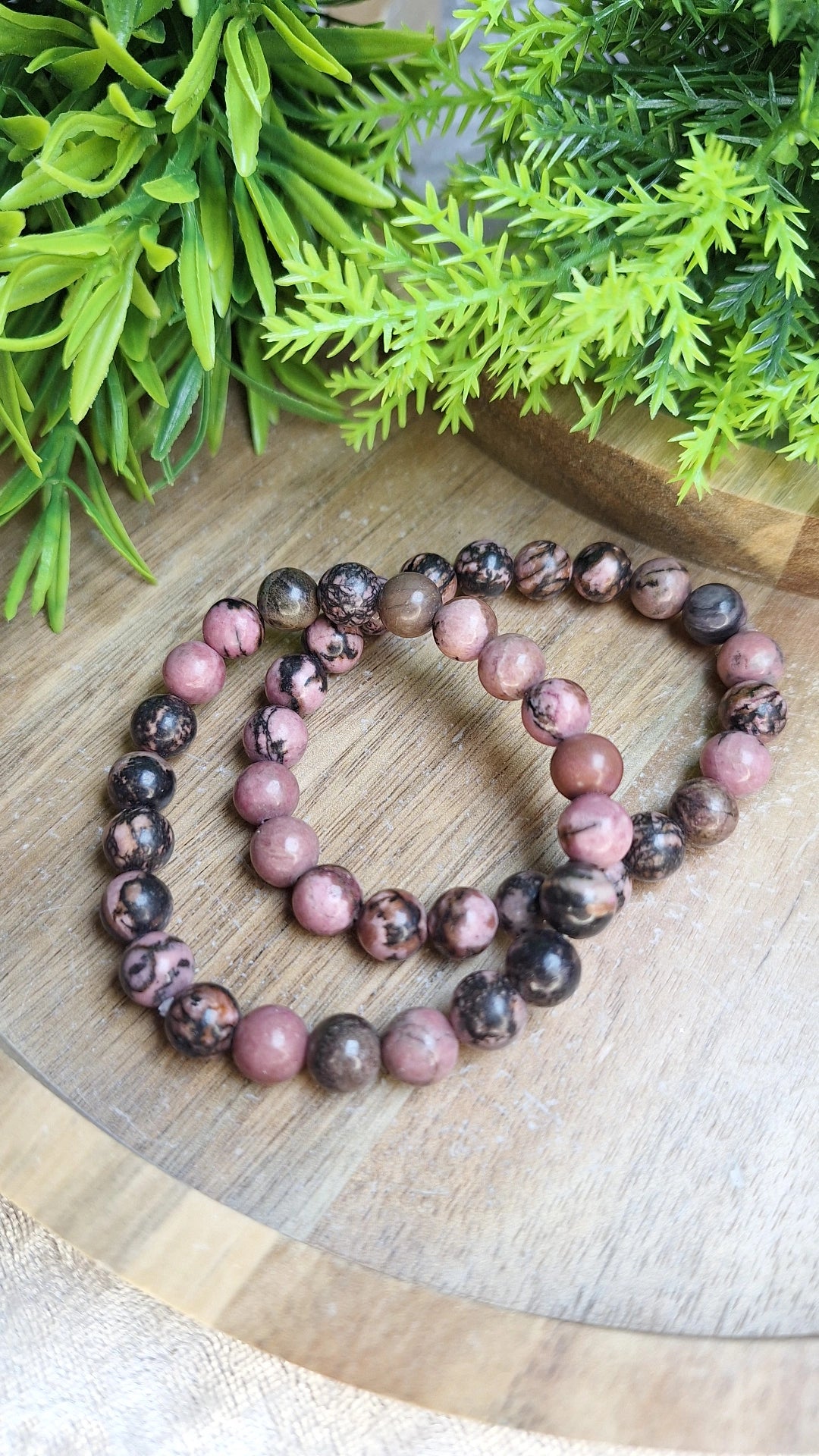 Rhodonite bracelet