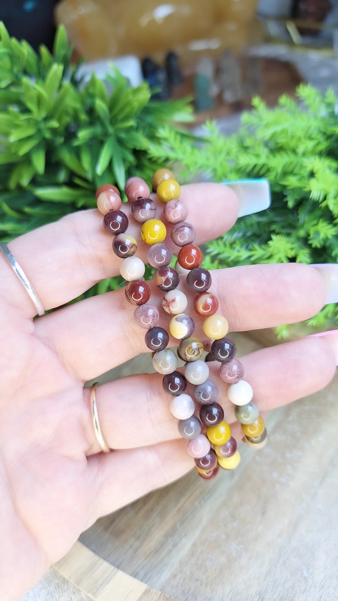 Mookaite bracelet