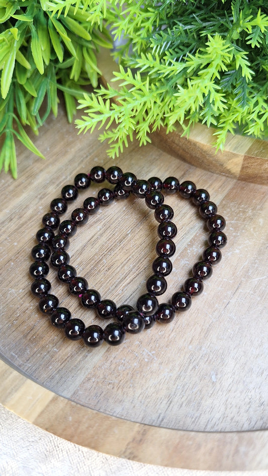 Garnet bracelet