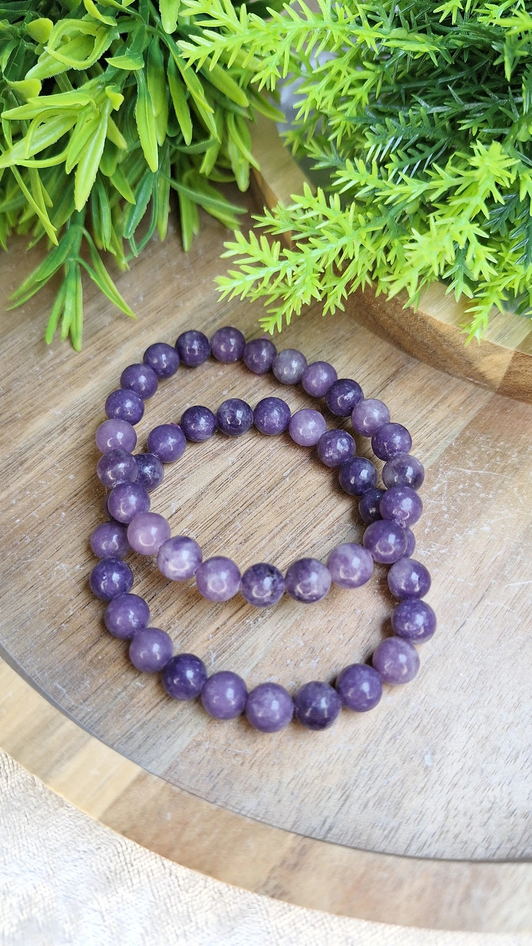 Lepidolite bracelet
