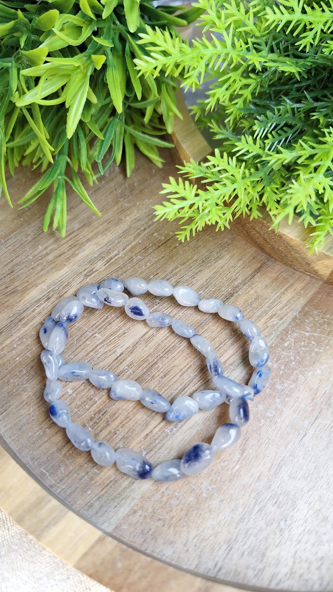 Dumortierite bracelet