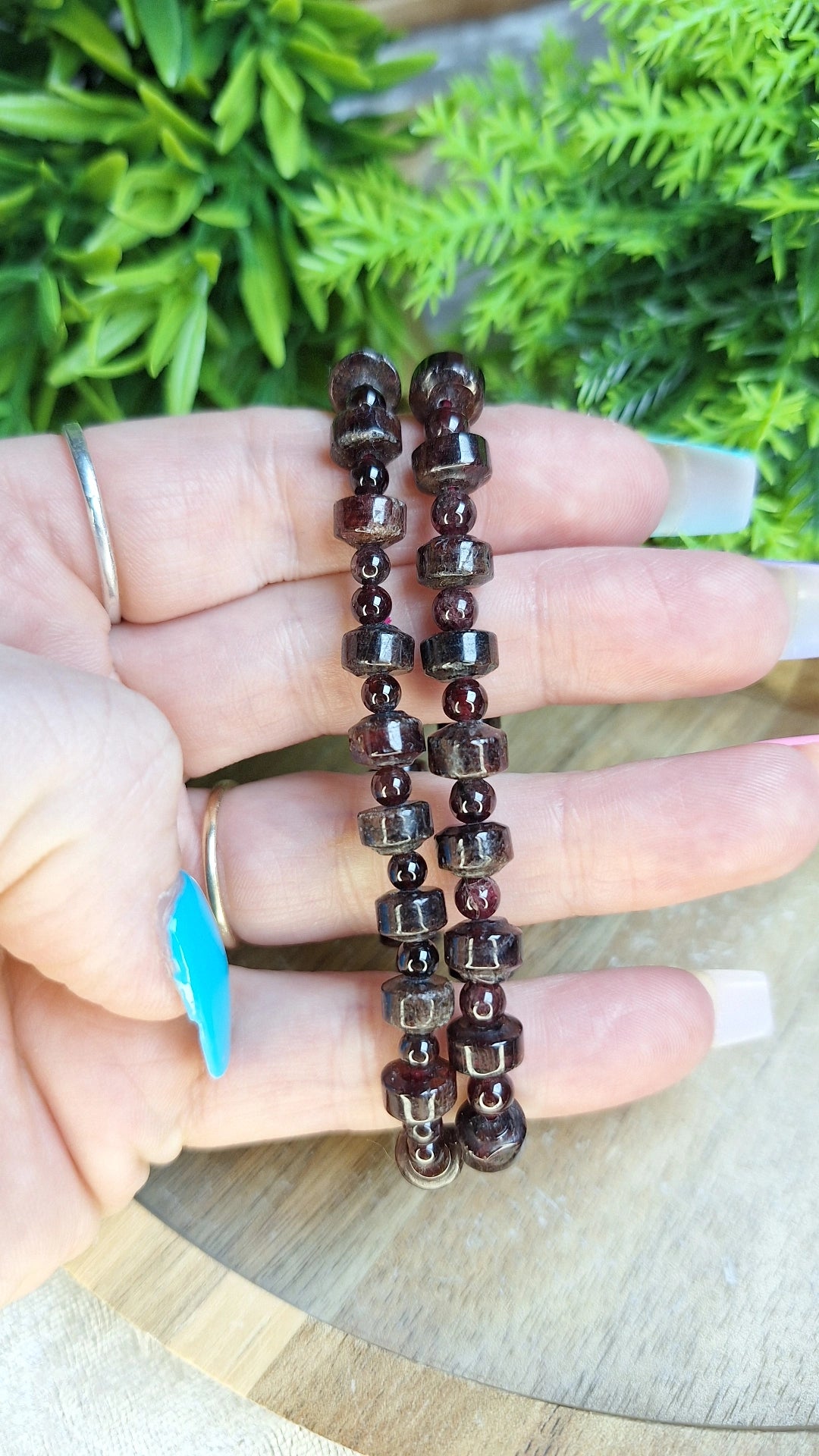 Garnet bracelet