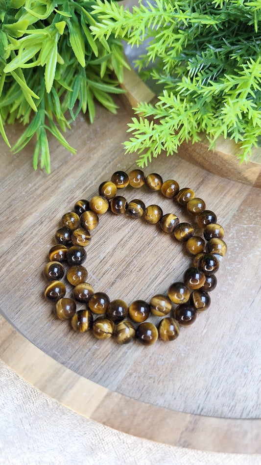 Golden tigers eye bracelet