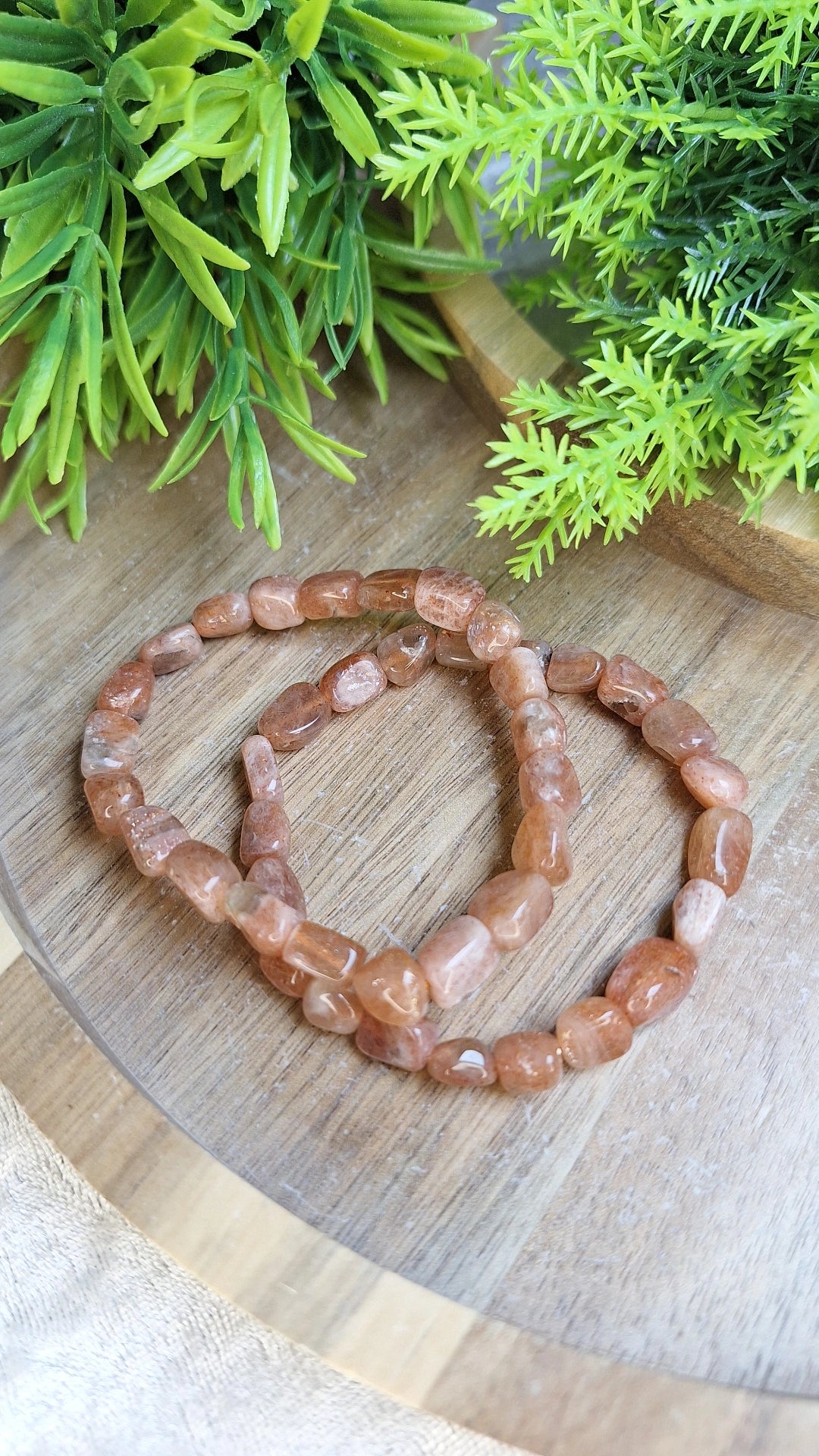 Sunstone bracelet