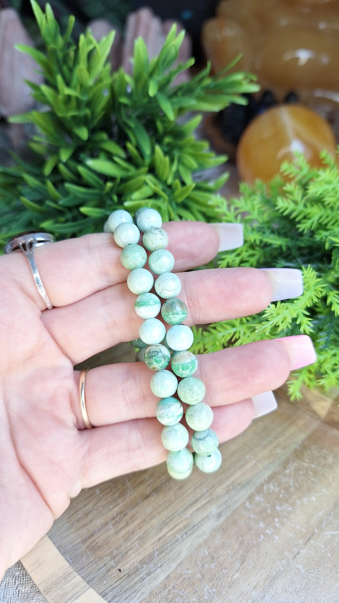 Variscite bracelet