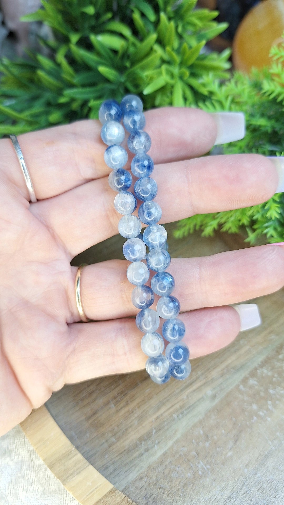 Kyanite with quartz
