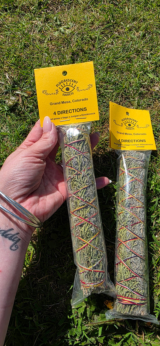 4 directions large smudge stick