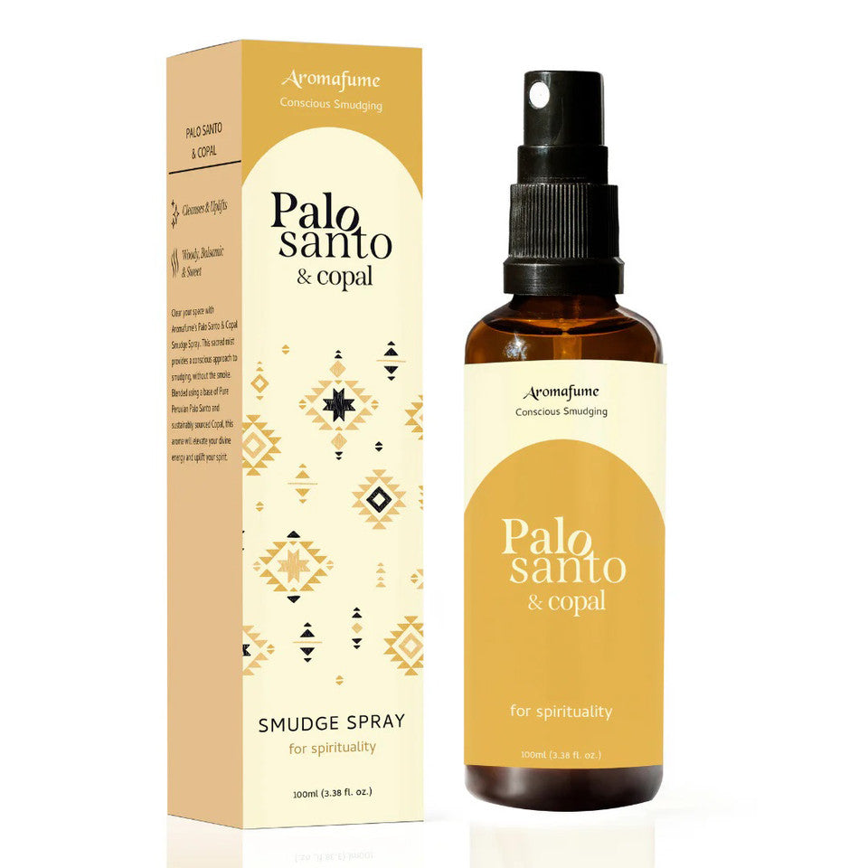 Palo santo and copal smudge spray