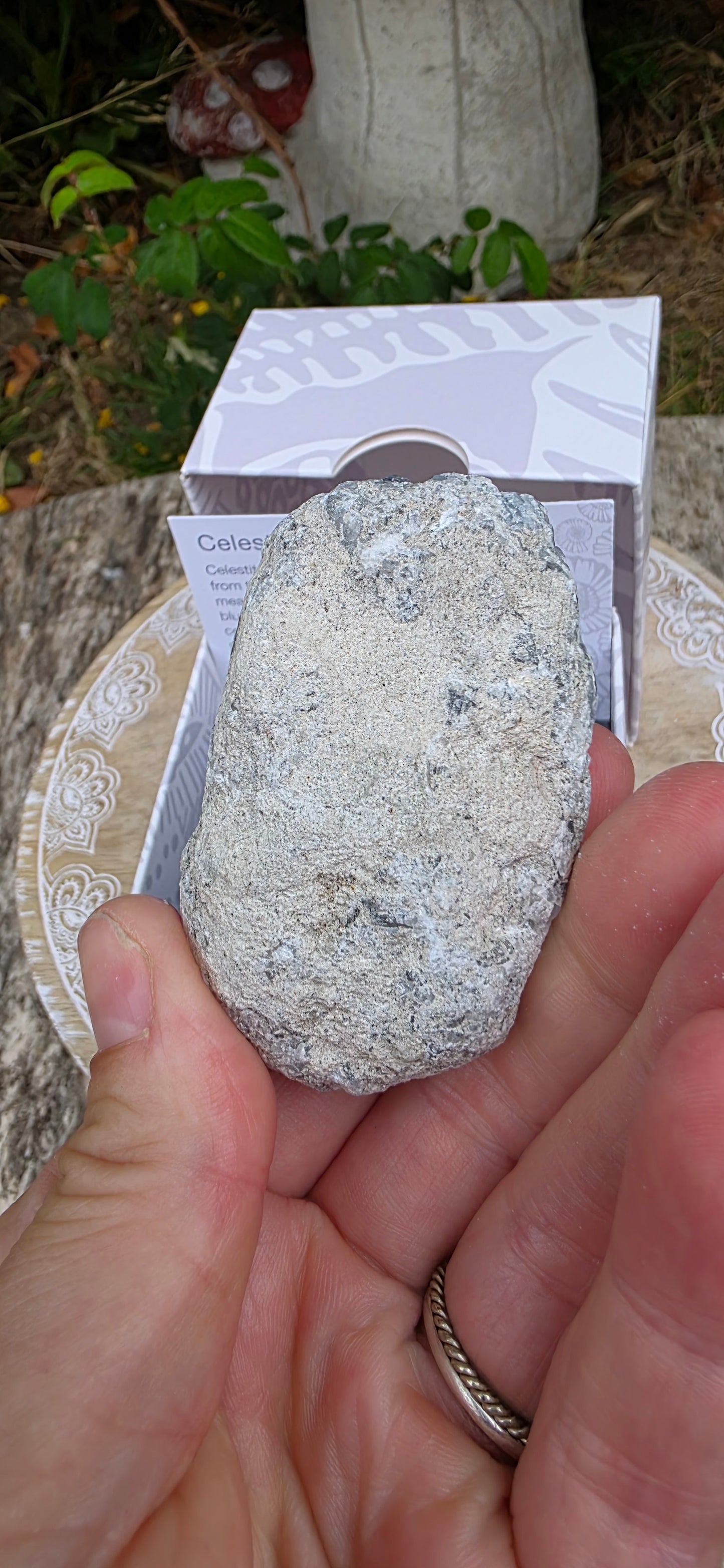 Celestite cluster