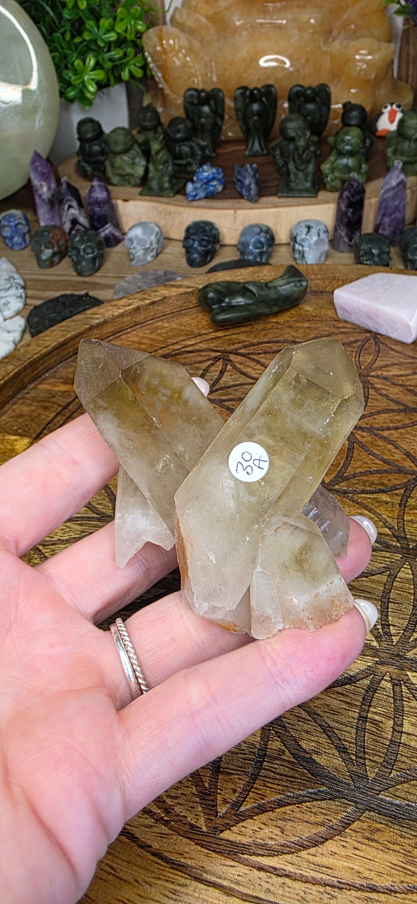Natural citrine from Madagascar