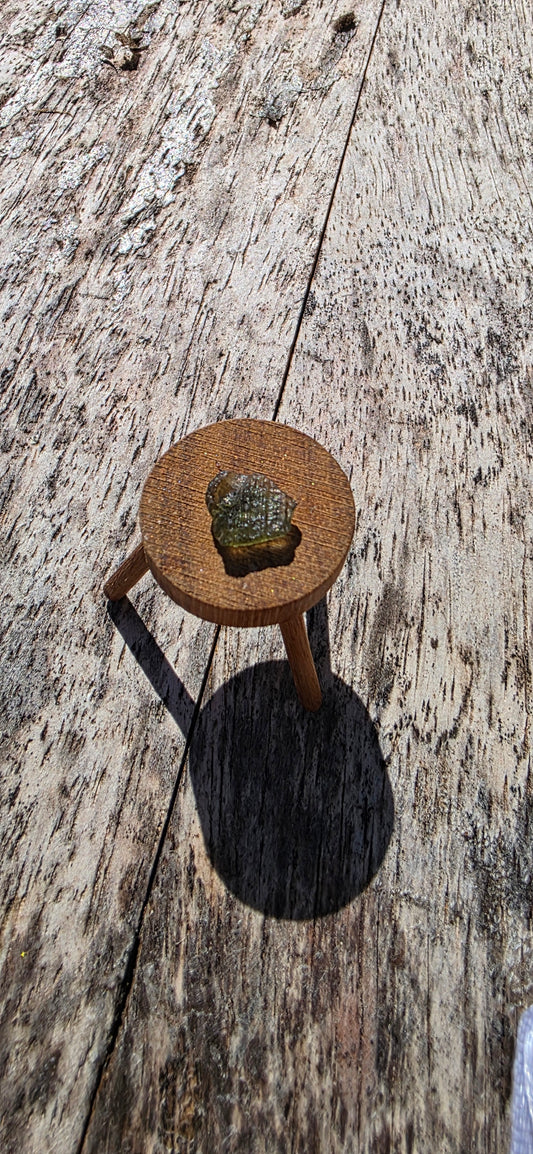 Moldavite piece