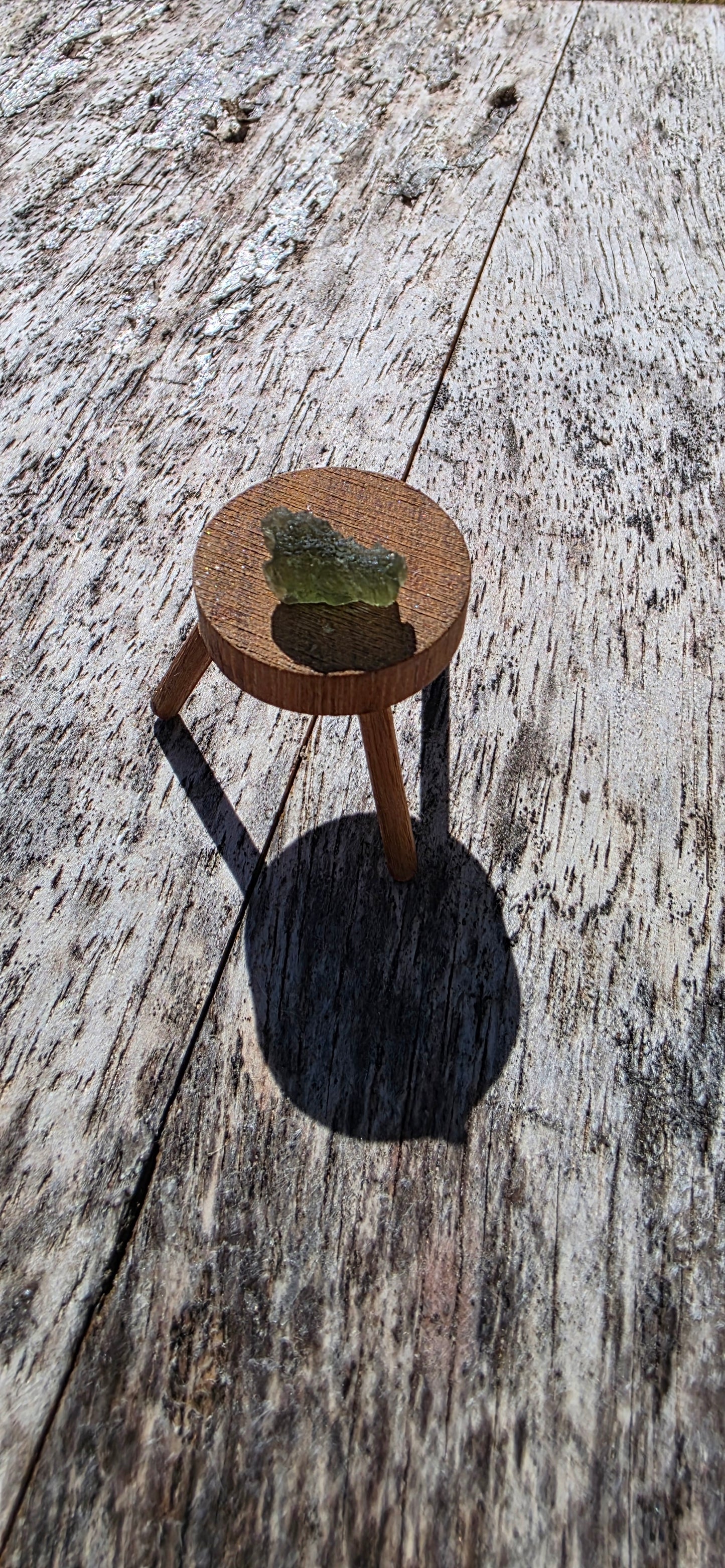 Small moldavite piece