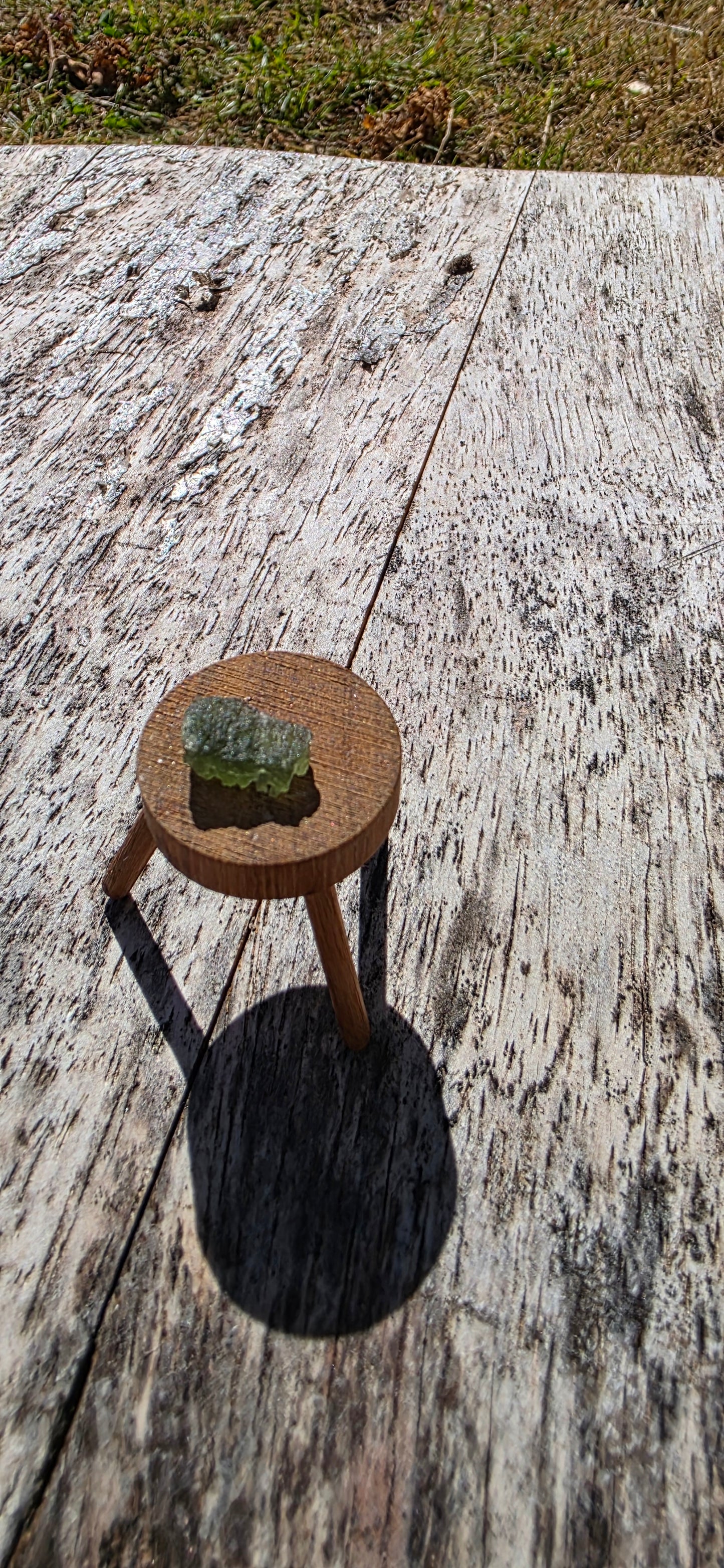 Small moldavite piece