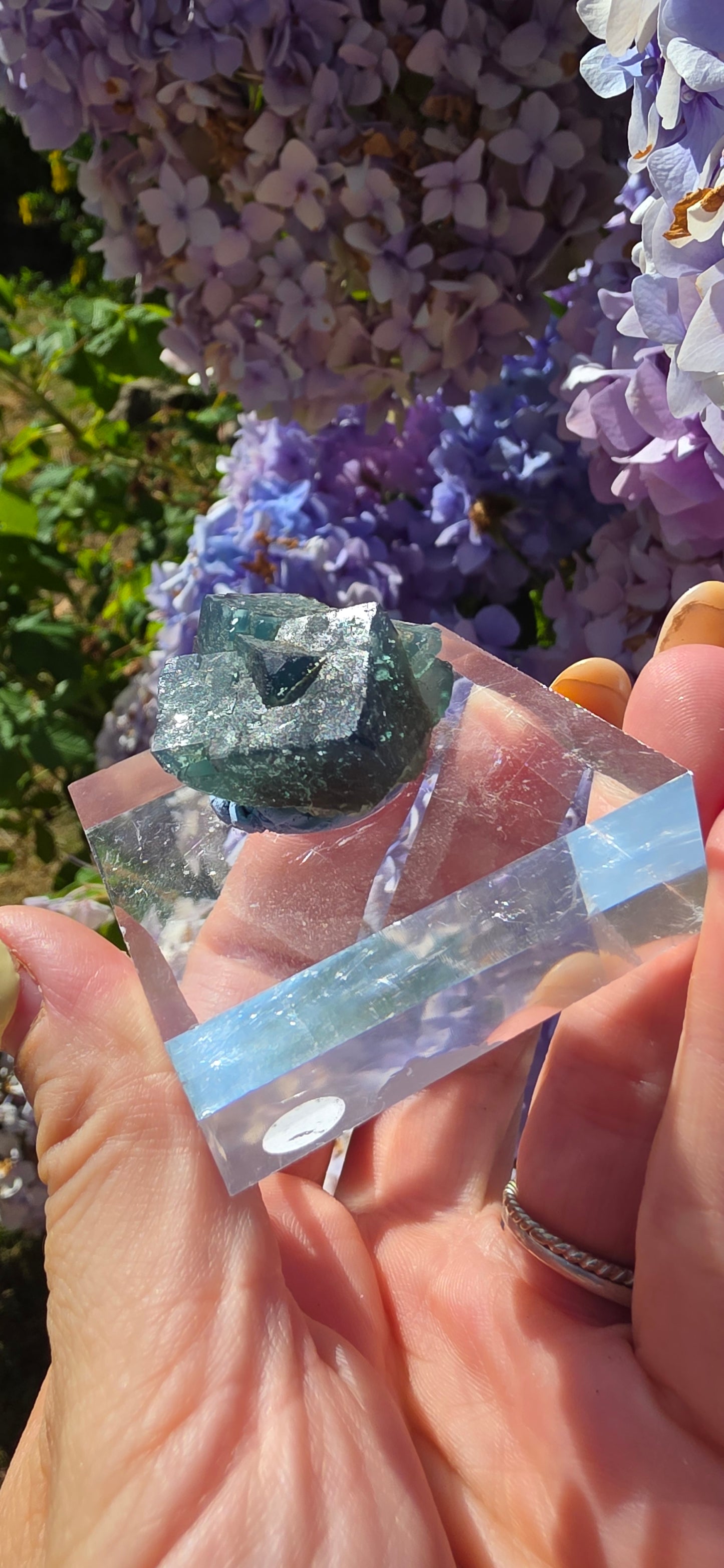 Northan lights fluorite specimen