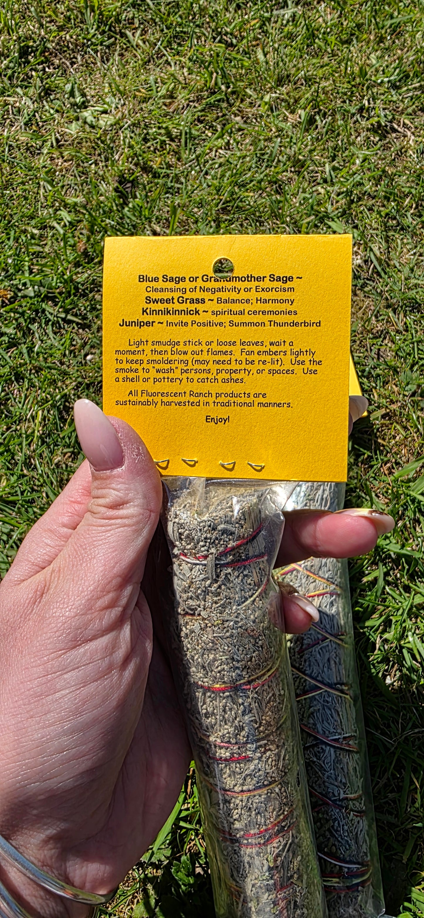 4 directions large smudge stick