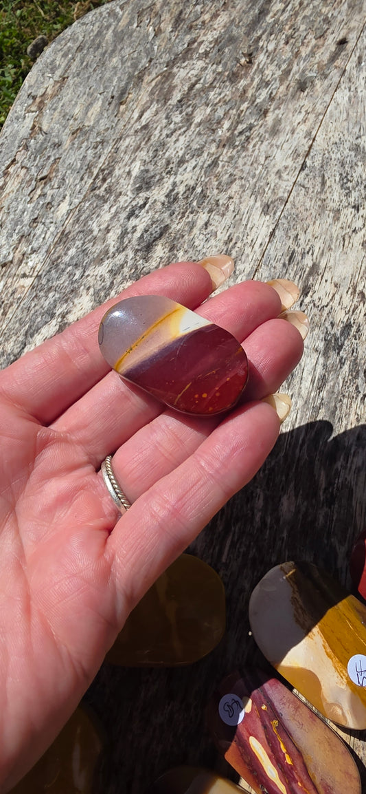 Mookaite palmstone